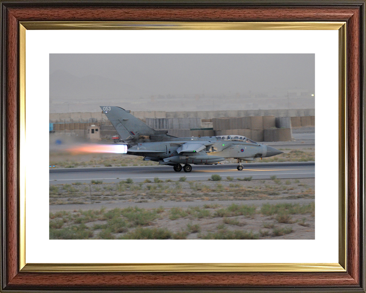 RAF 617 Squadron Tornado GR4 Take-Off Kandahar June 2011