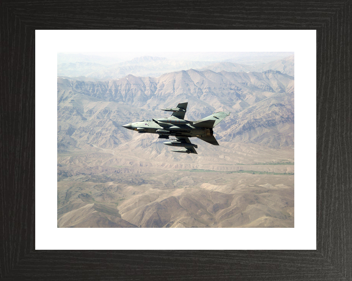 RAF Tornado GR4 042 Over Afghan Mountains August 2009