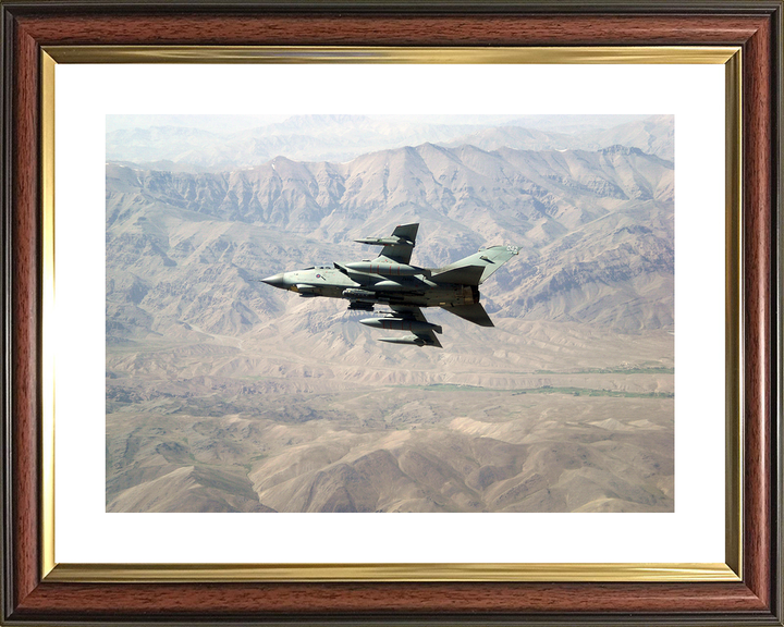 RAF Tornado GR4 042 Over Afghan Mountains August 2009