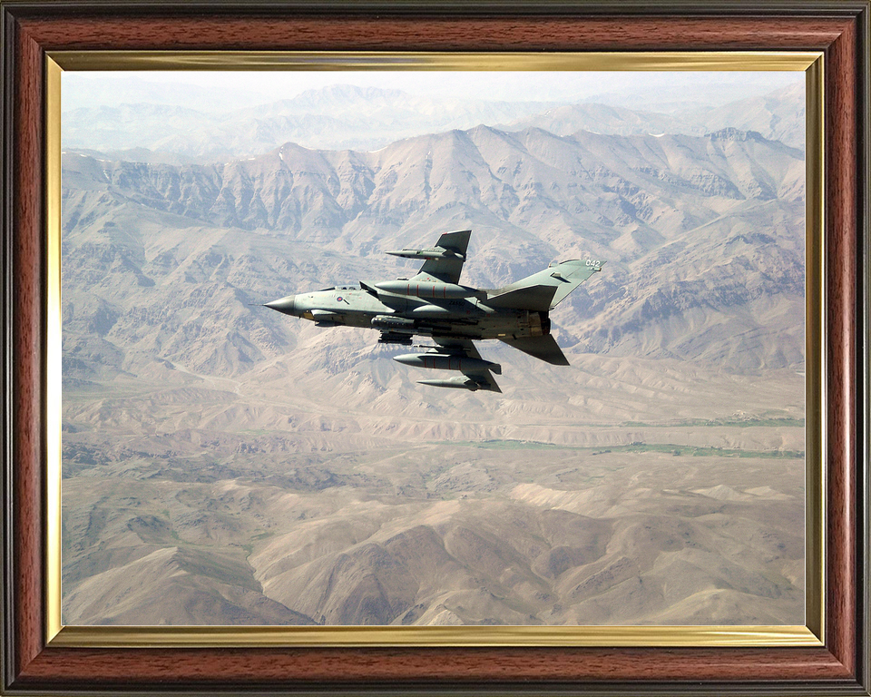 RAF Tornado GR4 042 Over Afghan Mountains August 2009
