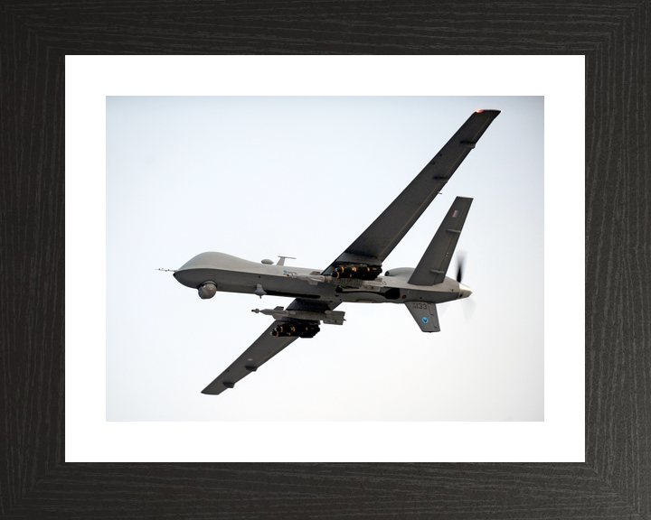 RAF Reaper Armed With Hellfire Afghanistan February 2010