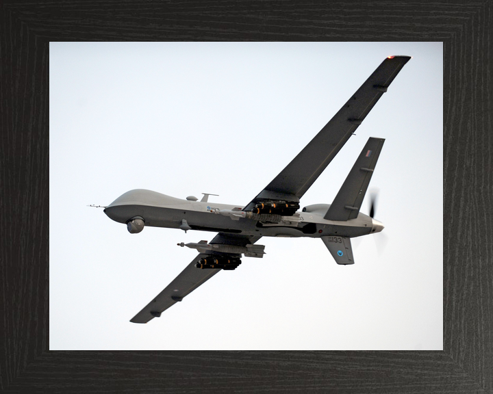 RAF Reaper Armed With Hellfire Afghanistan February 2010