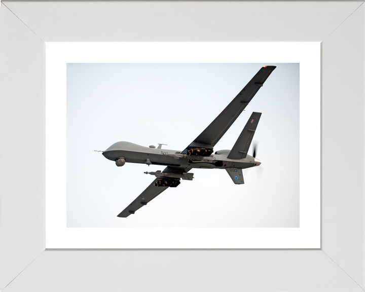 RAF Reaper Armed With Hellfire Afghanistan February 2010