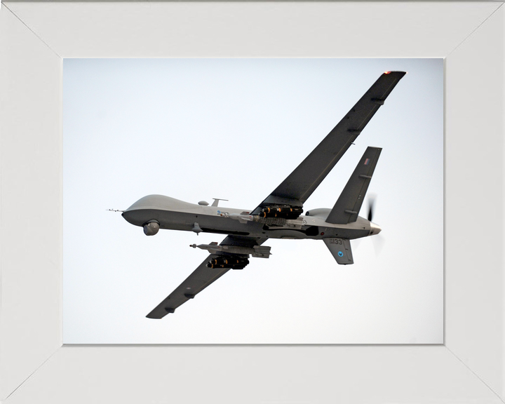 RAF Reaper Armed With Hellfire Afghanistan February 2010