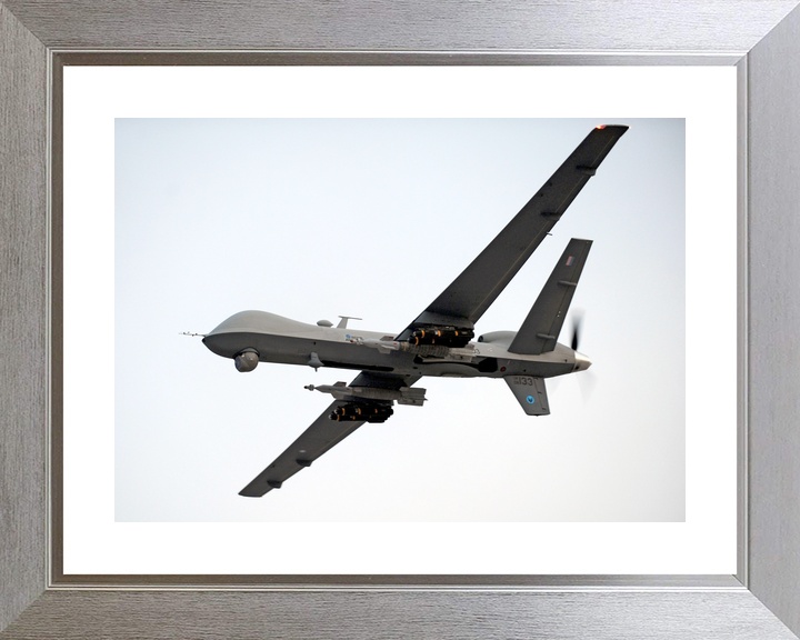 RAF Reaper Armed With Hellfire Afghanistan February 2010