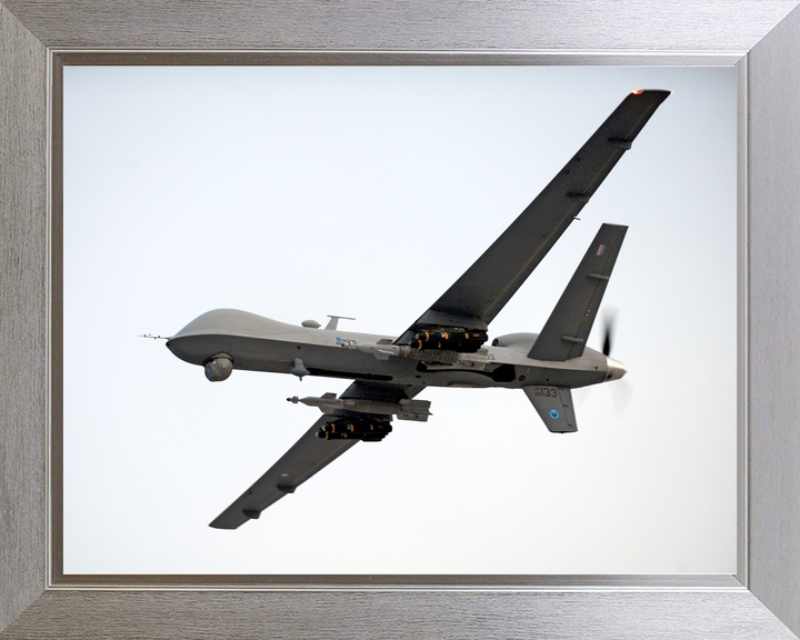 RAF Reaper Armed With Hellfire Afghanistan February 2010
