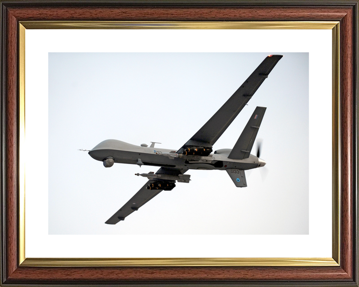 RAF Reaper Armed With Hellfire Afghanistan February 2010