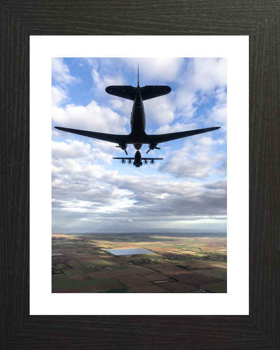 RAF BBMF Dakota and 30 Squadron A400M Atlas October 2025