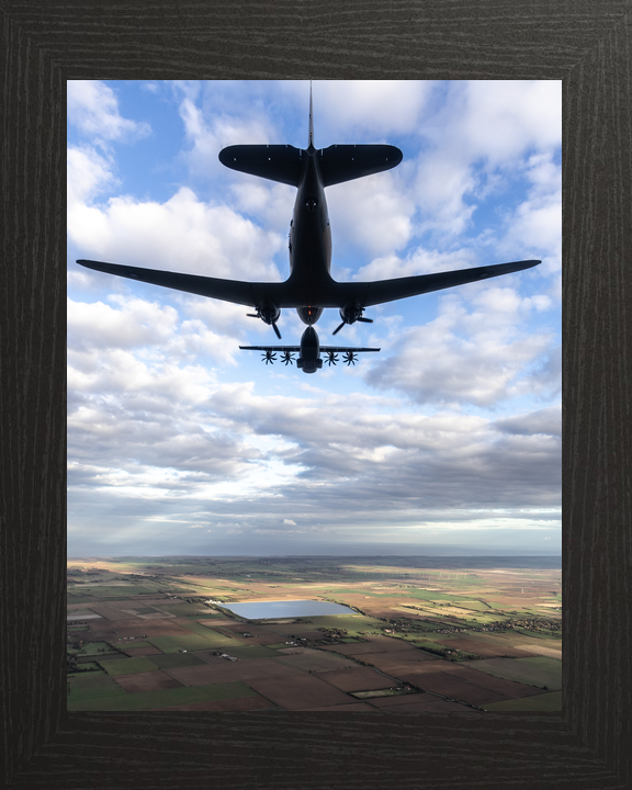 RAF BBMF Dakota and 30 Squadron A400M Atlas October 2025