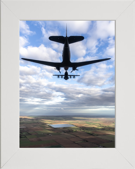RAF BBMF Dakota and 30 Squadron A400M Atlas October 2025