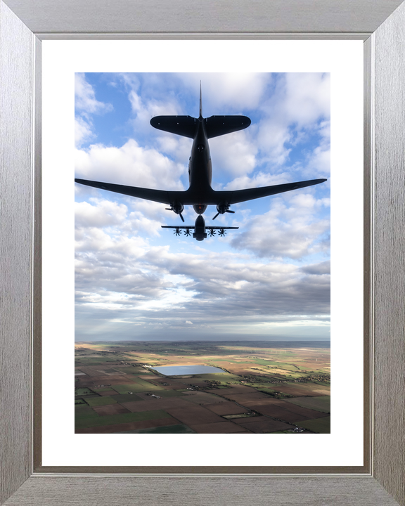 RAF BBMF Dakota and 30 Squadron A400M Atlas October 2025