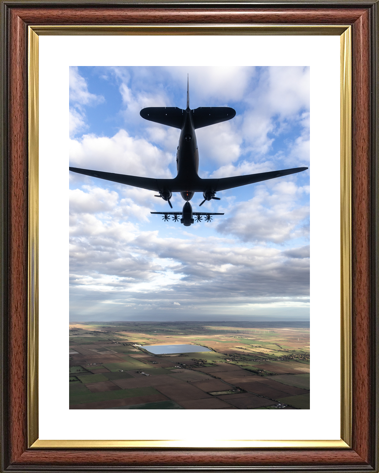 RAF BBMF Dakota and 30 Squadron A400M Atlas October 2025