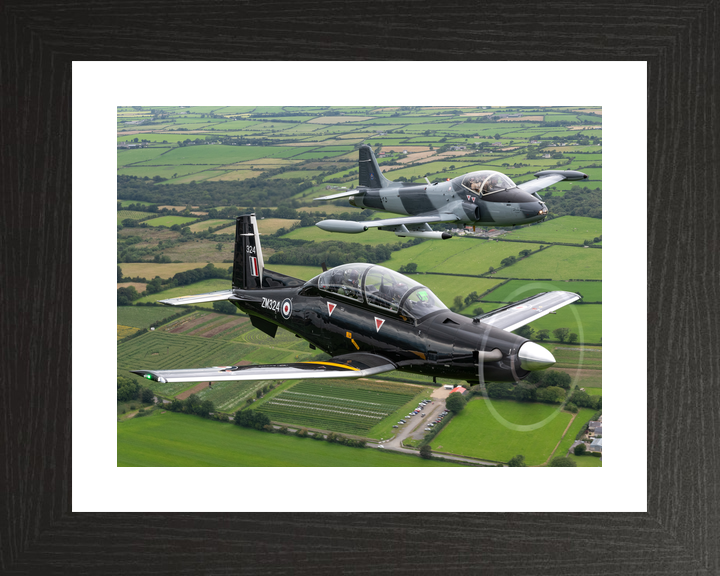 RAF 72 Squadron Texan T1 ZM324 and Strikemaster August 2023