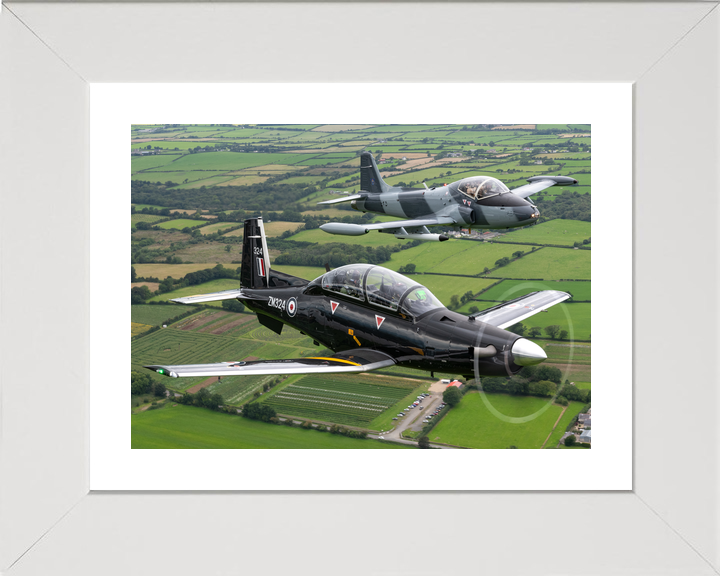 RAF 72 Squadron Texan T1 ZM324 and Strikemaster August 2023