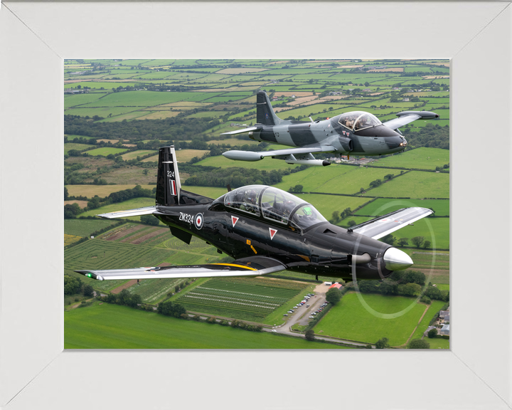 RAF 72 Squadron Texan T1 ZM324 and Strikemaster August 2023