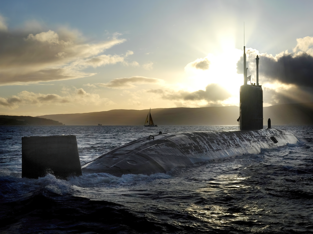 HMS Sceptre S104 Swiftsure Class Submarine Trials