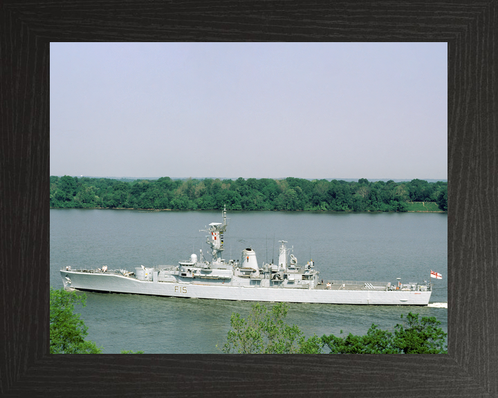 HMS Euryalus (F15) Royal Navy Leander Class Frigate Entering Harbour Photo Print Wall Art Decor - Posters, Prints, & Visual Artwork - by Hampshire Prints (image 3 of 9)