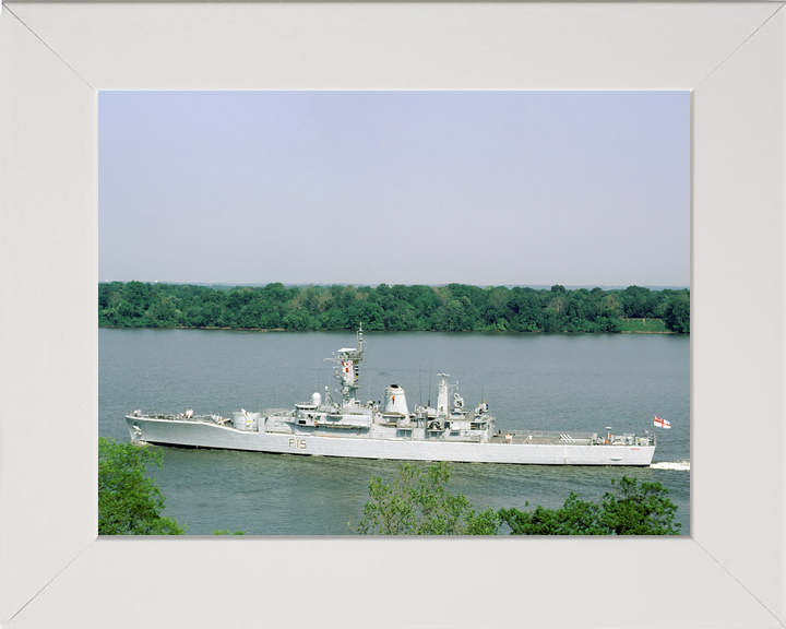 HMS Euryalus (F15) Royal Navy Leander Class Frigate Entering Harbour Photo Print Wall Art Decor - Posters, Prints, & Visual Artwork - by Hampshire Prints (image 5 of 9)
