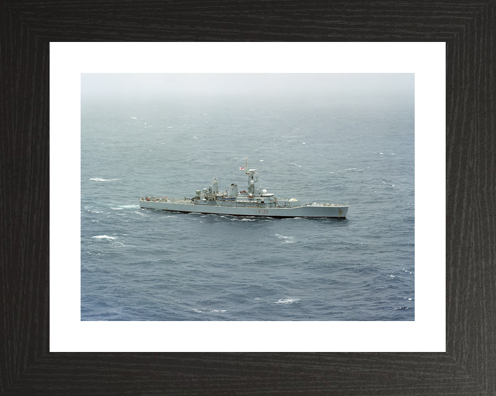 HMS Naiad F39 Leander Class Frigate 1981 to 1982 Photo Print - Posters, Prints, & Visual Artwork - by Hampshire Prints (image 2 of 9)