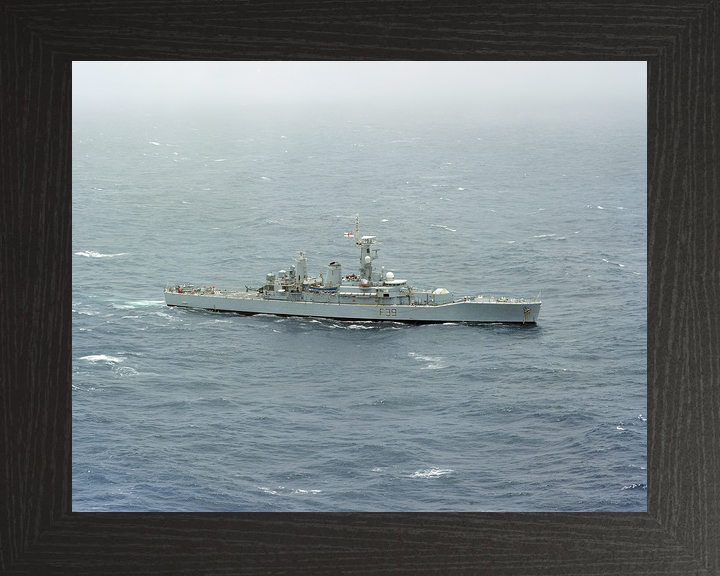 HMS Naiad F39 Leander Class Frigate 1981 to 1982 Photo Print - Posters, Prints, & Visual Artwork - by Hampshire Prints (image 3 of 9)