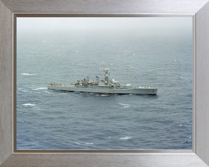HMS Naiad F39 Leander Class Frigate 1981 to 1982 Photo Print - Posters, Prints, & Visual Artwork - by Hampshire Prints (image 7 of 9)