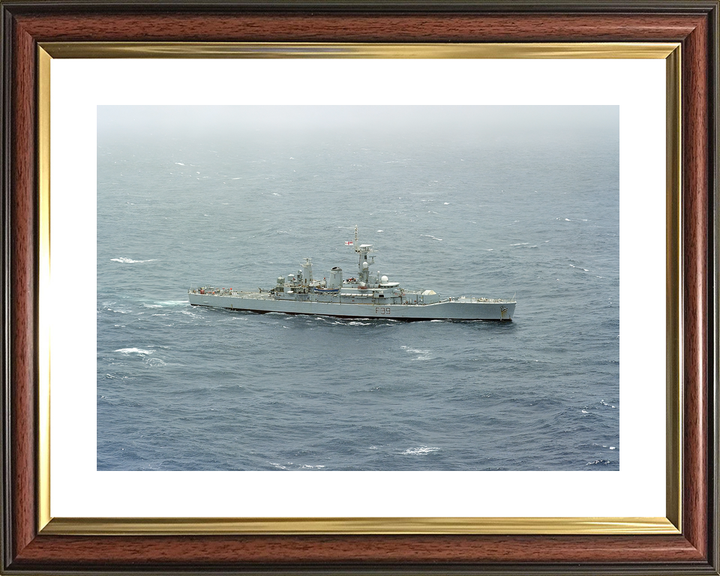 HMS Naiad F39 Leander Class Frigate 1981 to 1982 Photo Print - Posters, Prints, & Visual Artwork - by Hampshire Prints (image 8 of 9)