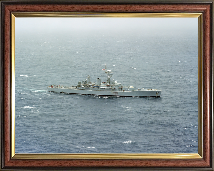 HMS Naiad F39 Leander Class Frigate 1981 to 1982 Photo Print - Posters, Prints, & Visual Artwork - by Hampshire Prints (image 9 of 9)