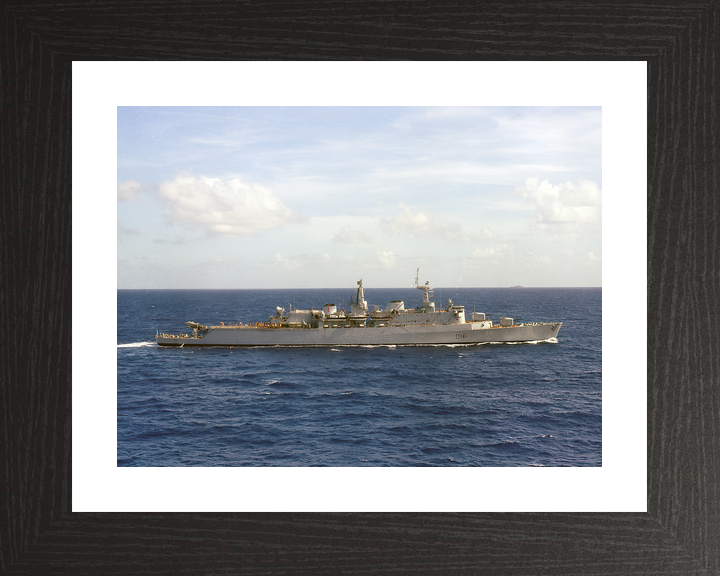 HMS London D16 County Class Destroyer 1981 Starboard Beam View Photo Print - Posters, Prints, & Visual Artwork - by Hampshire Prints (image 2 of 9)