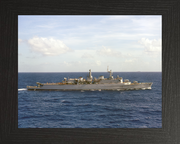 HMS London D16 County Class Destroyer 1981 Starboard Beam View Photo Print - Posters, Prints, & Visual Artwork - by Hampshire Prints (image 3 of 9)