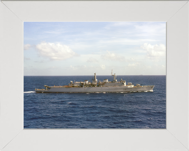 HMS London D16 County Class Destroyer 1981 Starboard Beam View Photo Print - Posters, Prints, & Visual Artwork - by Hampshire Prints (image 5 of 9)