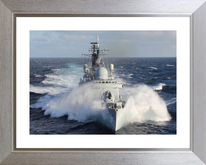 HMS Liverpool D92 Type 42 Destroyer 2012 In Rough Sea Photo Print - Posters, Prints, & Visual Artwork - by Hampshire Prints (image 6 of 9)