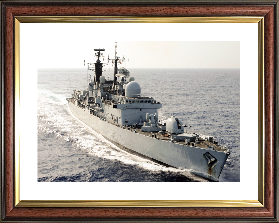 HMS Liverpool D92 Type 42 Destroyer 2011 High Starboard Bow View Photo Print - Posters, Prints, & Visual Artwork - by Hampshire Prints (image 8 of 9)