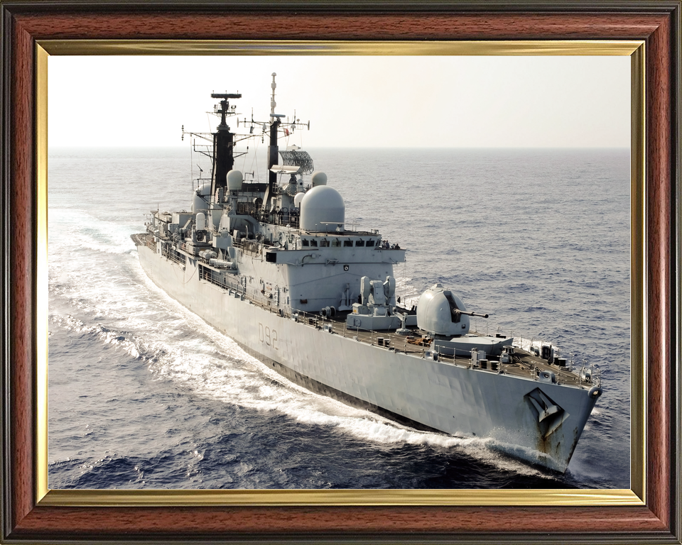 HMS Liverpool D92 Type 42 Destroyer 2011 High Starboard Bow View Photo Print - Posters, Prints, & Visual Artwork - by Hampshire Prints (image 9 of 9)