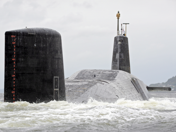 HMS Vanguard S28 Vanguard Class Submarine 2012 Photo Print - Posters, Prints, & Visual Artwork - by Hampshire Prints (image 1 of 9)