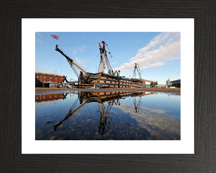 HMS Victory Flagship October 2021 Photo Print - Posters, Prints, & Visual Artwork - by Hampshire Prints (image 2 of 9)