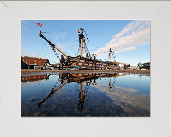 HMS Victory Flagship October 2021 Photo Print - Posters, Prints, & Visual Artwork - by Hampshire Prints (image 5 of 9)