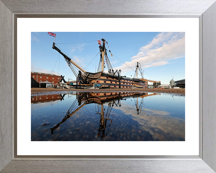 HMS Victory Flagship October 2021 Photo Print - Posters, Prints, & Visual Artwork - by Hampshire Prints (image 6 of 9)