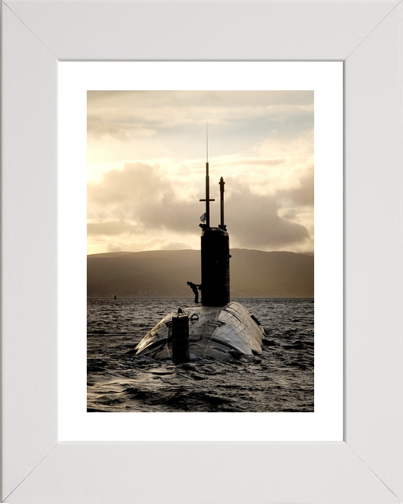 HMS Sceptre S104 Swiftsure Class Submarine Portrait