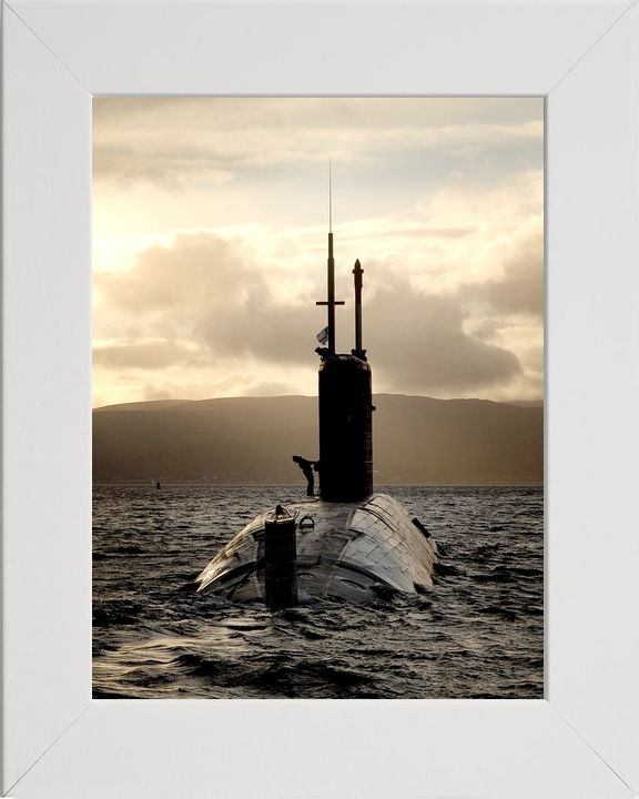 HMS Sceptre S104 Swiftsure Class Submarine Portrait