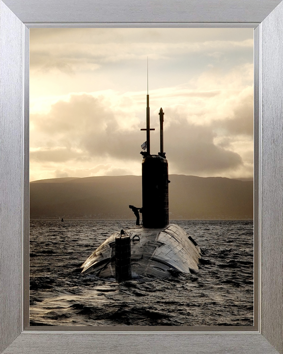HMS Sceptre S104 Swiftsure Class Submarine Portrait