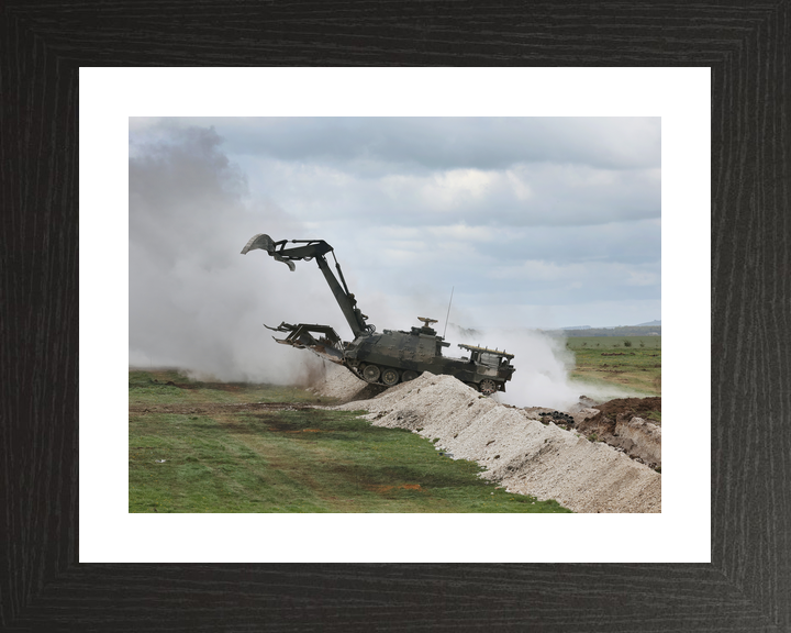 British Army Trojan Assault Breacher Vehicle April 2026 Photo Print - Posters, Prints, & Visual Artwork - by Hampshire Prints (image 2 of 9)