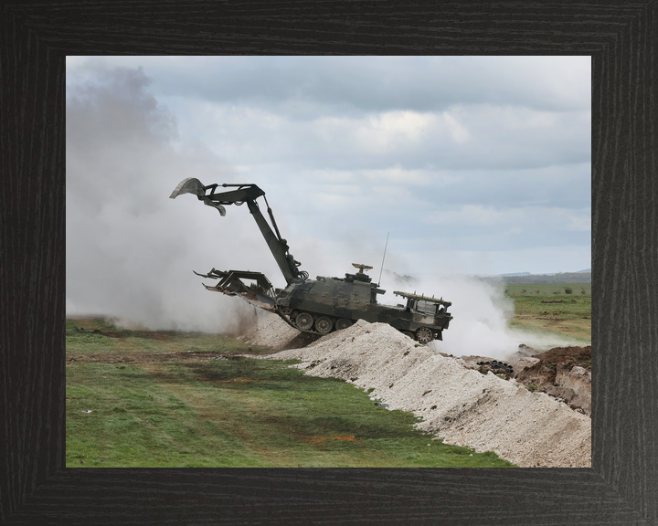 British Army Trojan Assault Breacher Vehicle April 2026 Photo Print - Posters, Prints, & Visual Artwork - by Hampshire Prints (image 3 of 9)