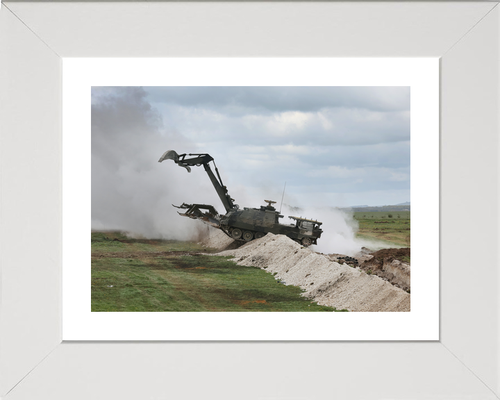 British Army Trojan Assault Breacher Vehicle April 2026 Photo Print - Posters, Prints, & Visual Artwork - by Hampshire Prints (image 4 of 9)