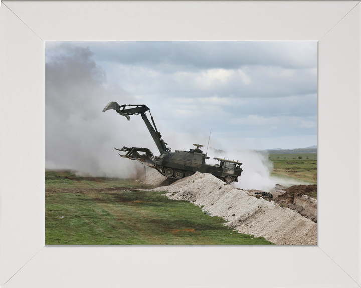 British Army Trojan Assault Breacher Vehicle April 2026 Photo Print - Posters, Prints, & Visual Artwork - by Hampshire Prints (image 5 of 9)