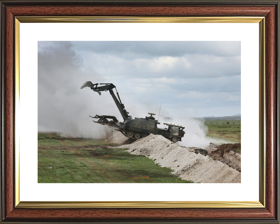British Army Trojan Assault Breacher Vehicle April 2026 Photo Print - Posters, Prints, & Visual Artwork - by Hampshire Prints (image 8 of 9)