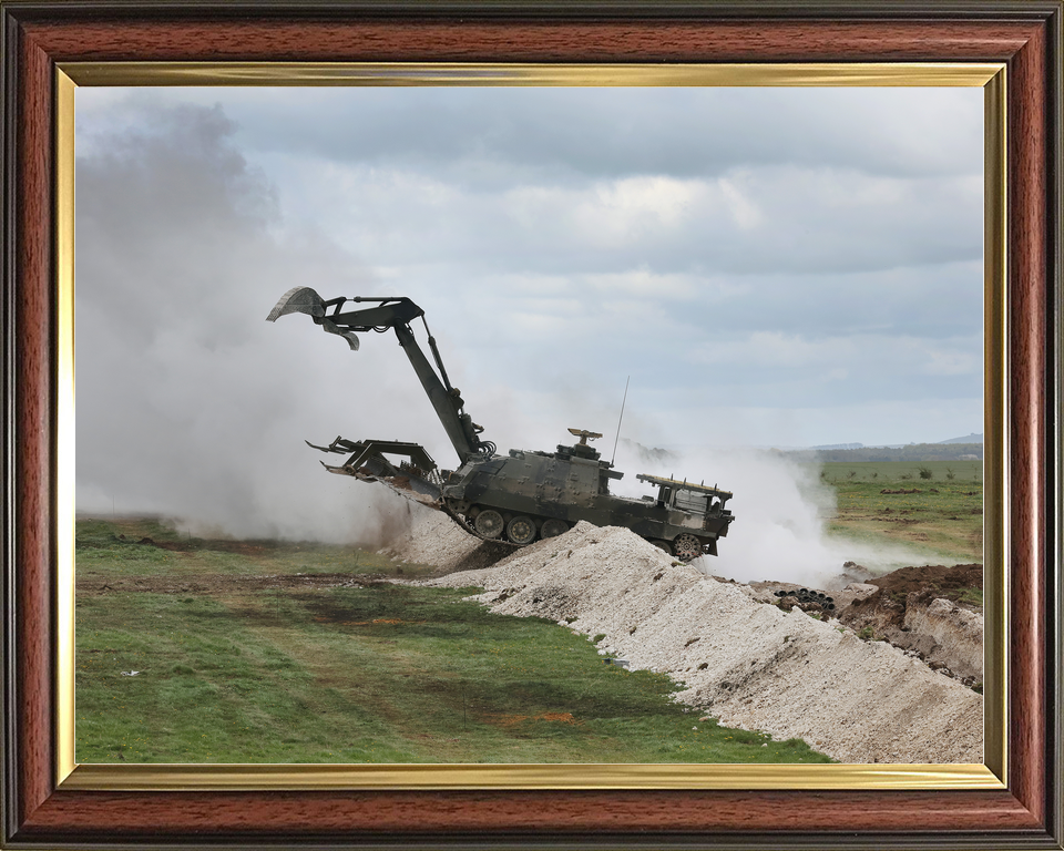 British Army Trojan Assault Breacher Vehicle April 2026 Photo Print - Posters, Prints, & Visual Artwork - by Hampshire Prints (image 9 of 9)