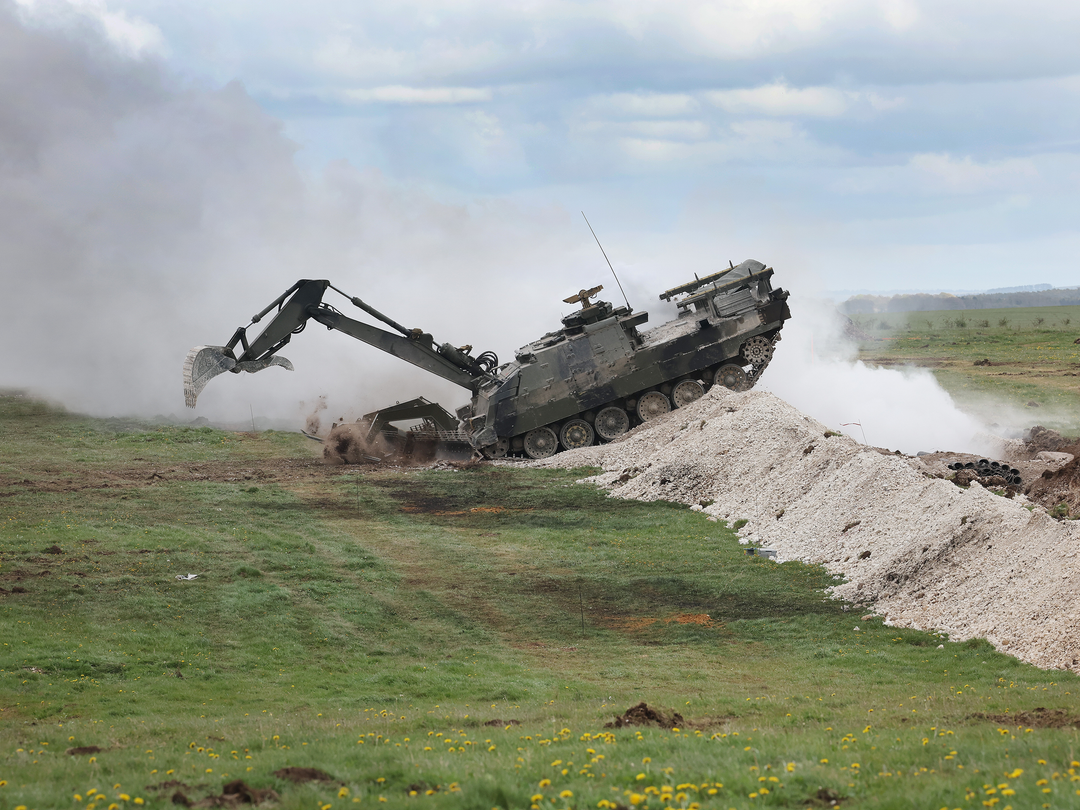 British Army Trojan Assault Breacher April 2026 Photo Print - Posters, Prints, & Visual Artwork - by Hampshire Prints (image 1 of 9)