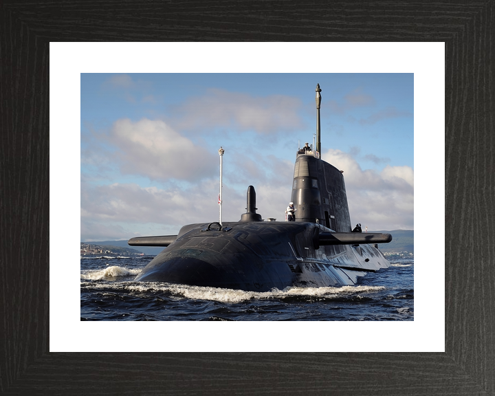 HMS Ambush S120 Astute Class Submarine 2012 Clyde