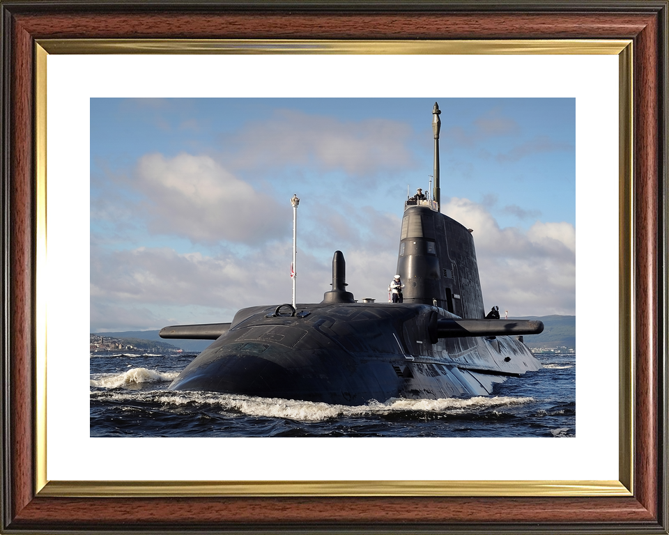 HMS Ambush S120 Astute Class Submarine 2012 Clyde