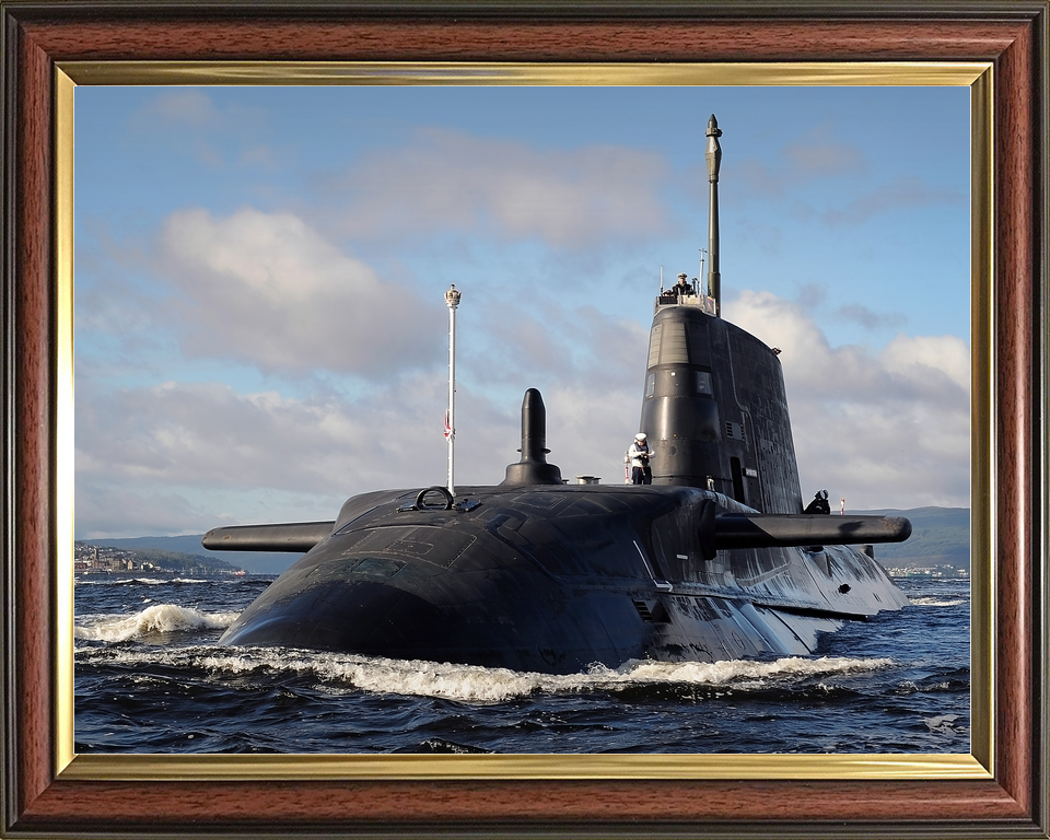 HMS Ambush S120 Astute Class Submarine 2012 Clyde
